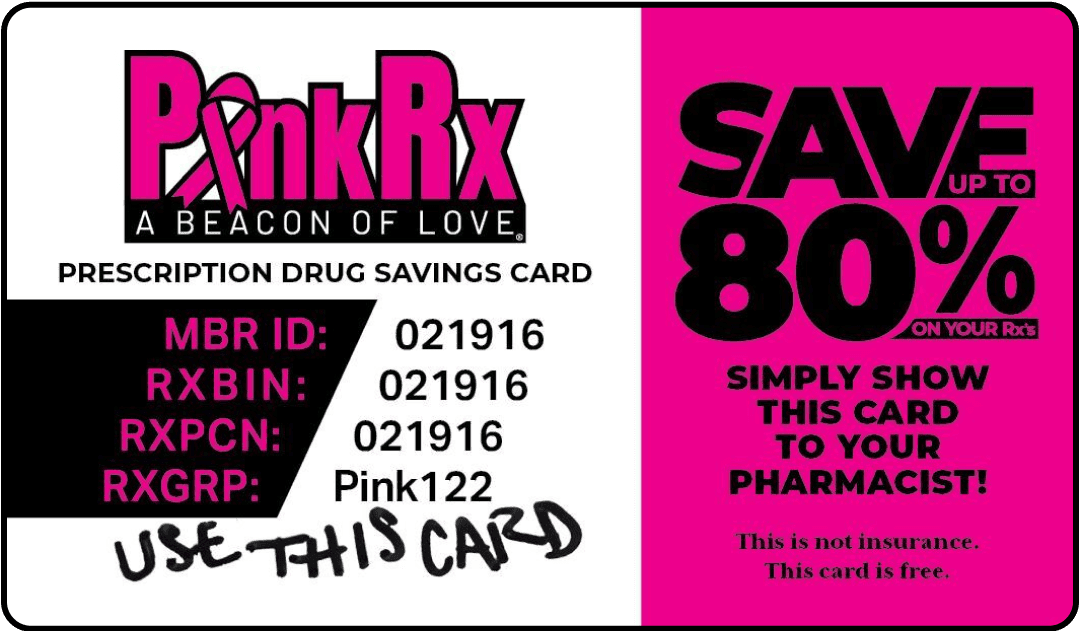 PinkRx Card